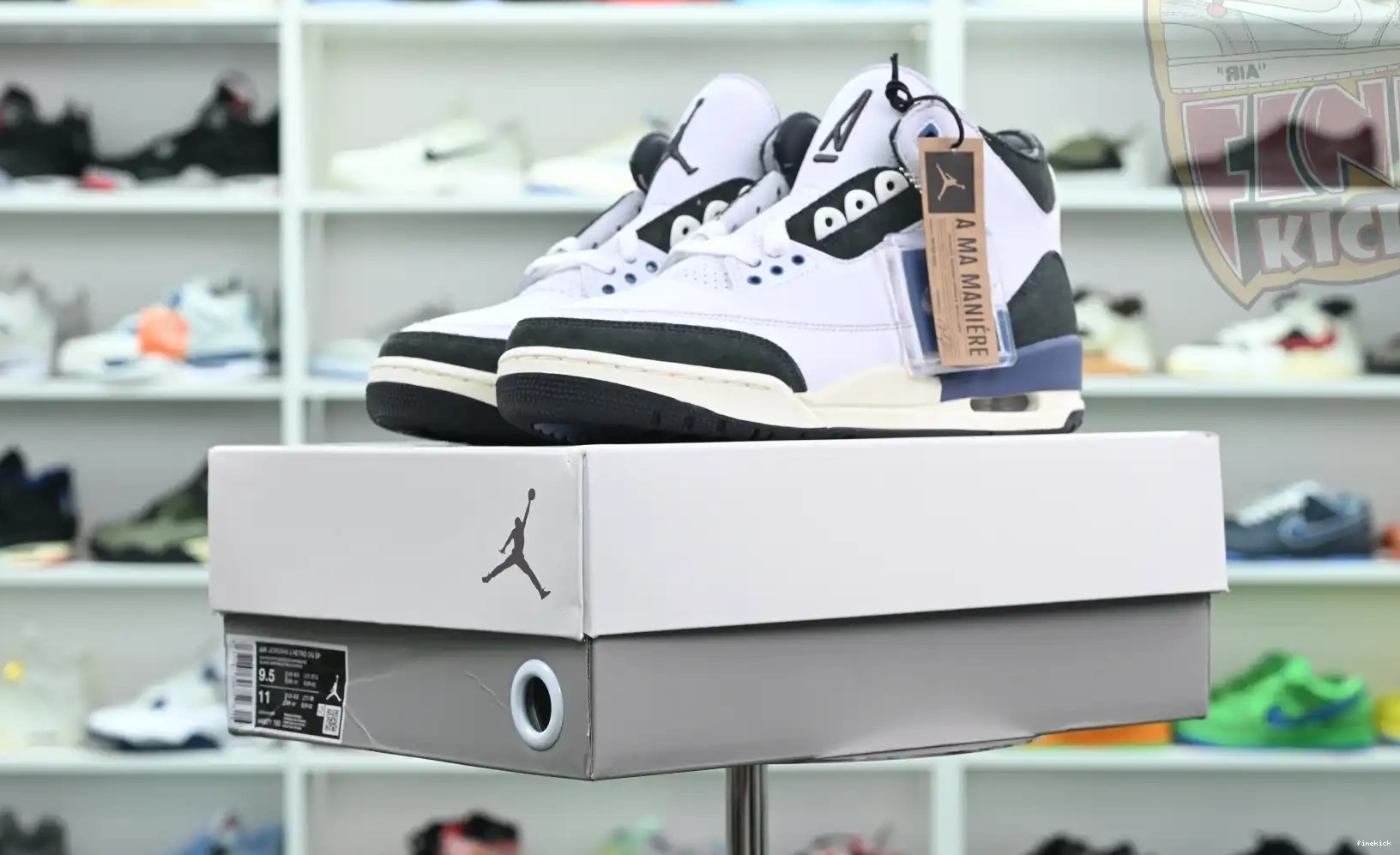 Maniére Jordan x BLUE” Jordan3“DIFFUSED Ma A Air 0413